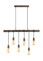 Luminosity Designs - Hamlet 6 Light Linear Ceiling Light - Luminosity Designs Ltd