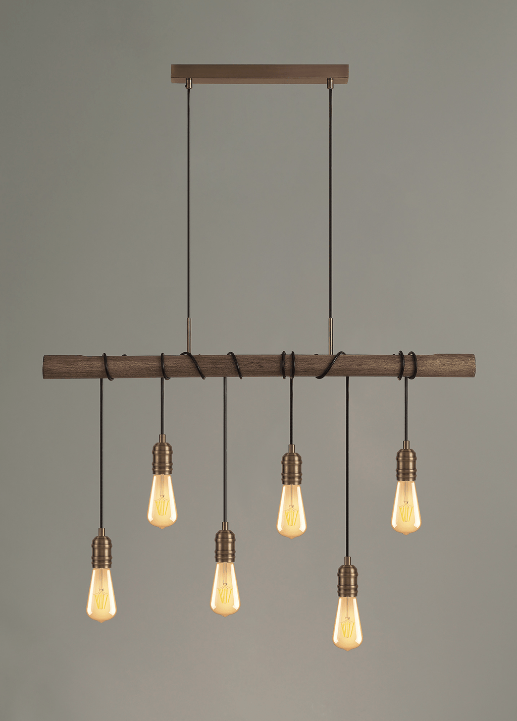 Luminosity Designs - Hamlet 6 Light Linear Ceiling Light - Luminosity Designs Ltd