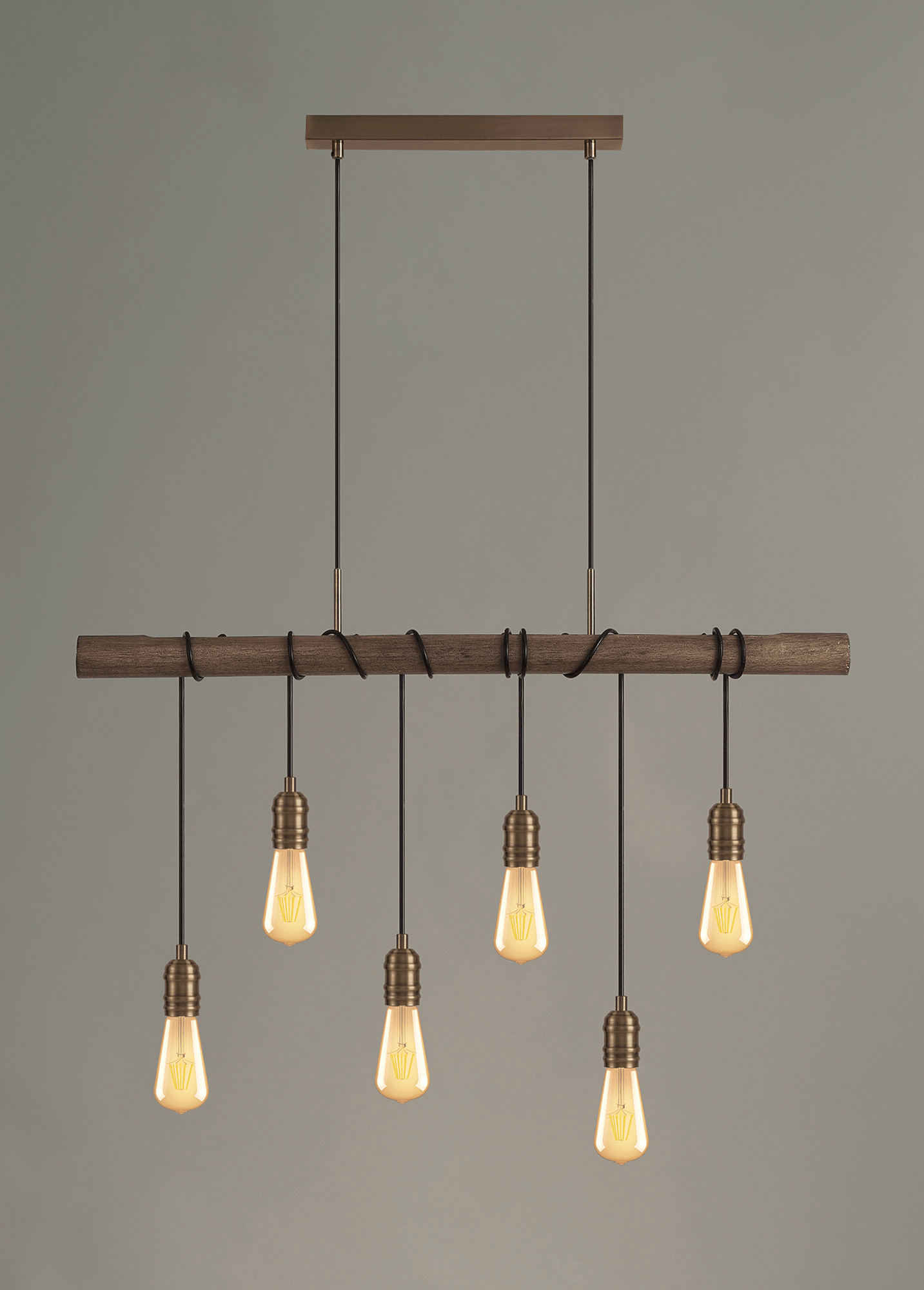 Luminosity Designs - Hamlet 6 Light Linear Ceiling Light - Luminosity Designs Ltd