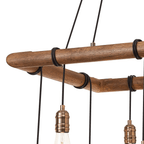 Luminosity Designs - Hamlet 8 Light Rustic Chandelier - Luminosity Designs Ltd