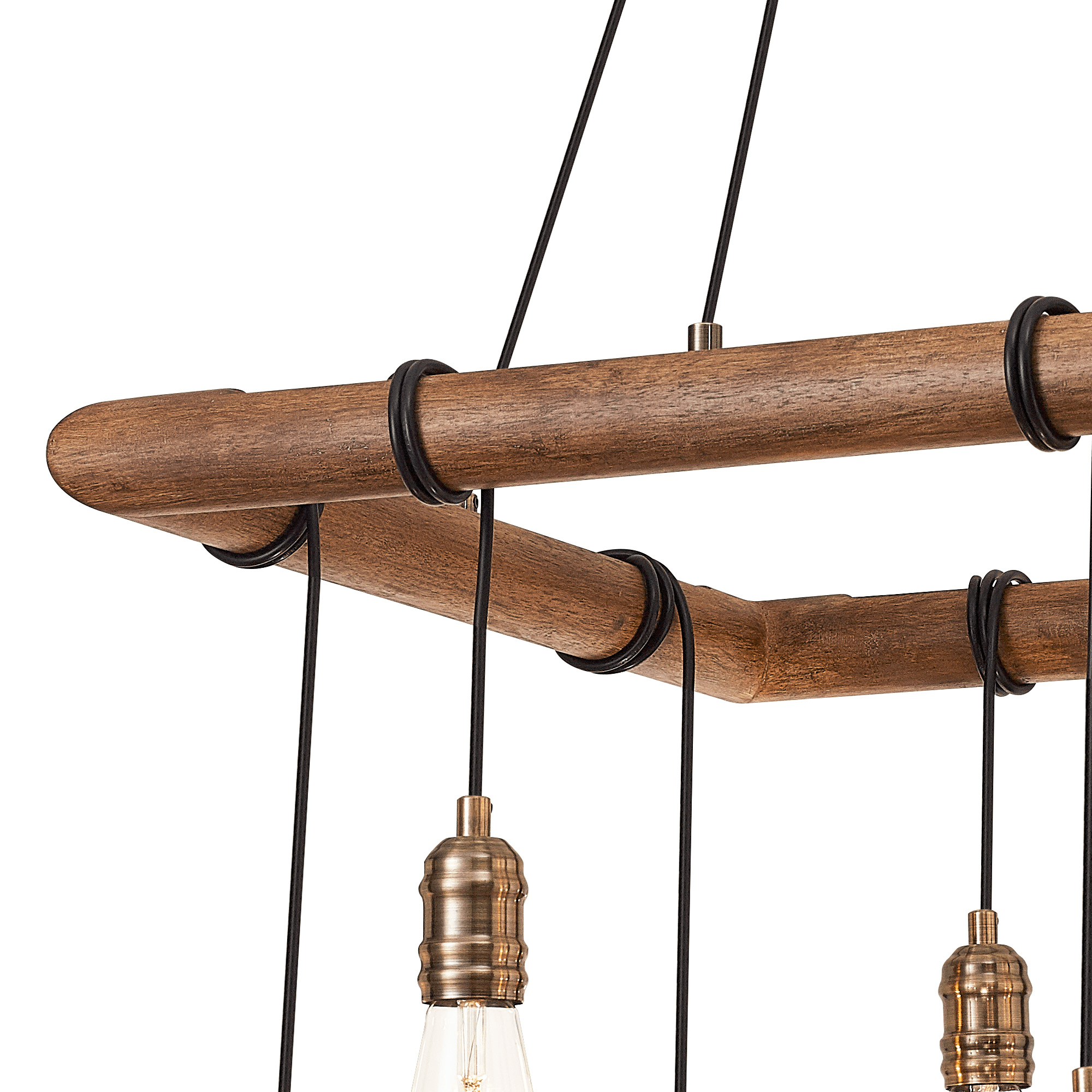 Luminosity Designs - Hamlet 8 Light Rustic Chandelier - Luminosity Designs Ltd