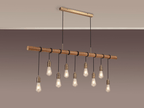 Luminosity Designs - Hamlet 9 Light Linear Ceiling Light - Luminosity Designs Ltd