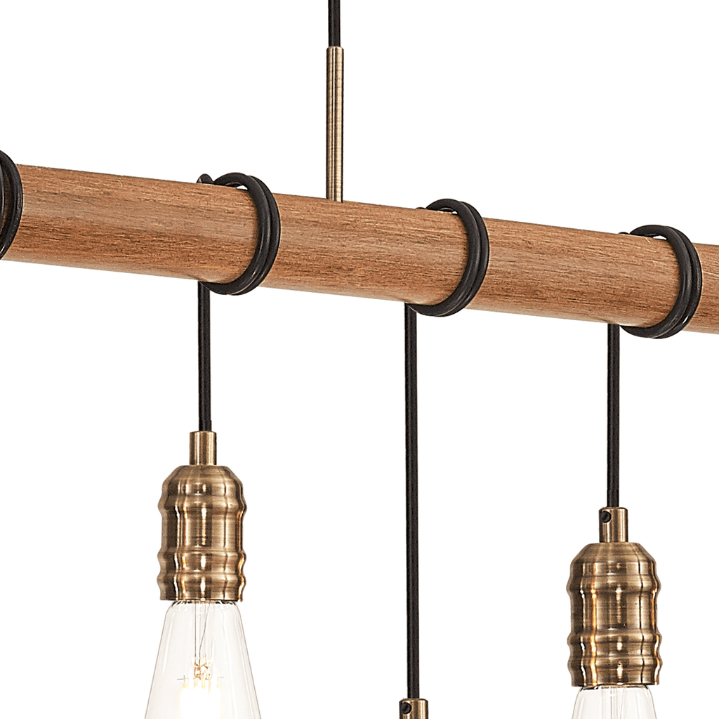 Luminosity Designs - Hamlet 9 Light Linear Ceiling Light - Luminosity Designs Ltd