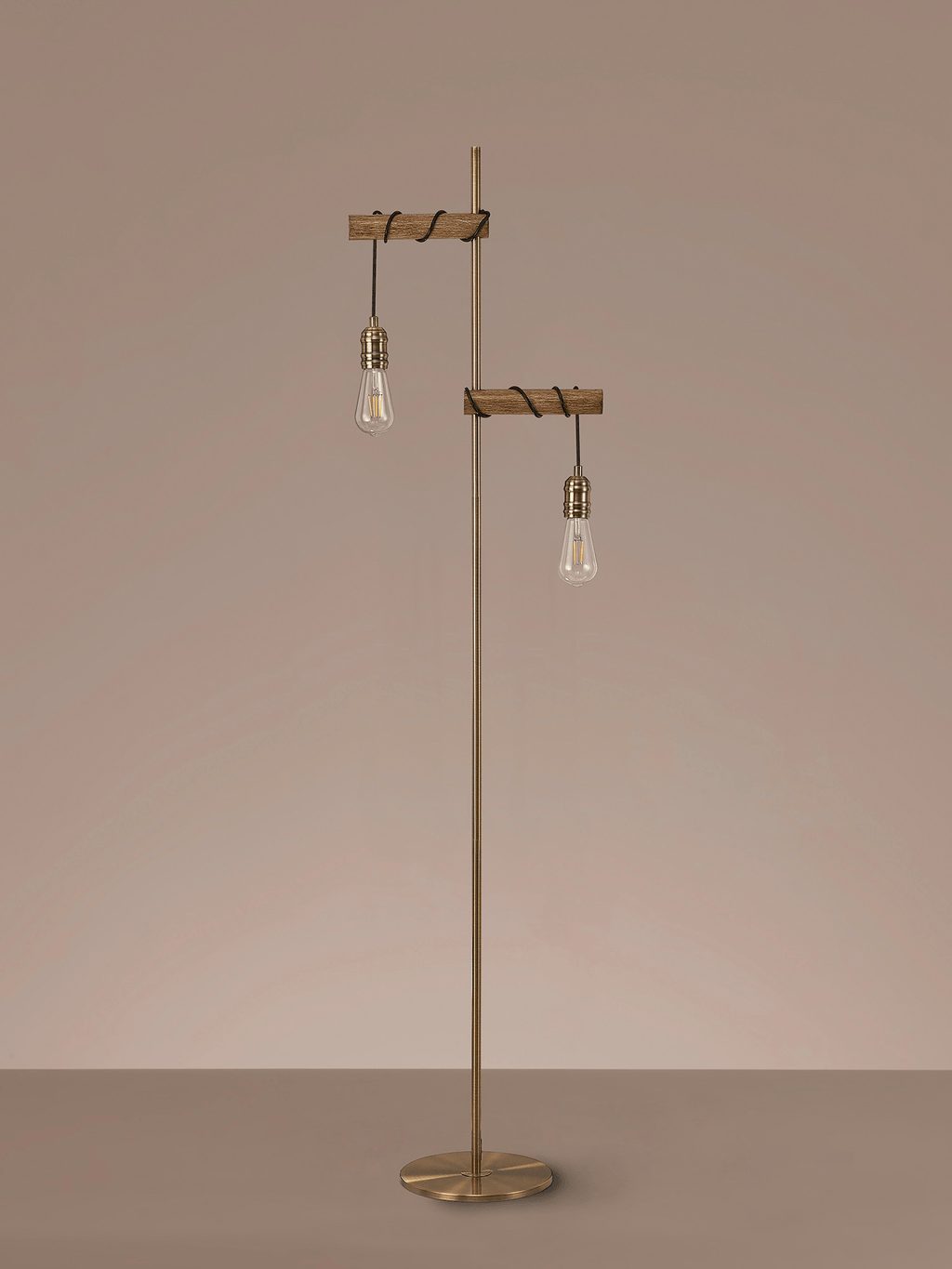 Luminosity Designs - Hamlet Rustic Floor Lamp - Luminosity Designs Ltd