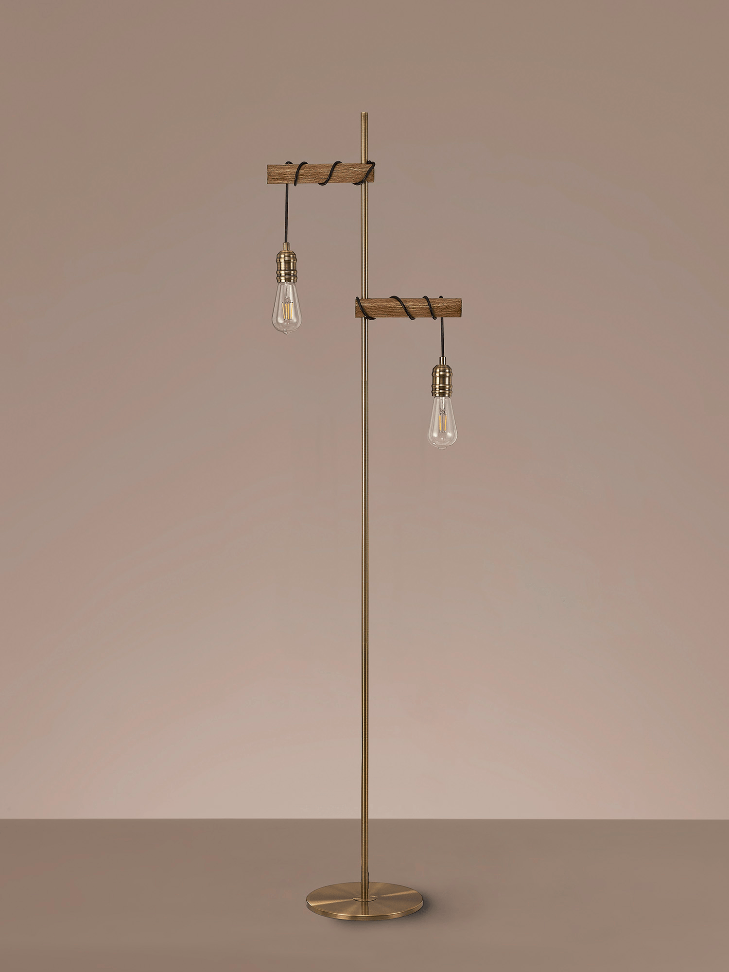 Luminosity Designs - Hamlet Rustic Floor Lamp - Luminosity Designs Ltd