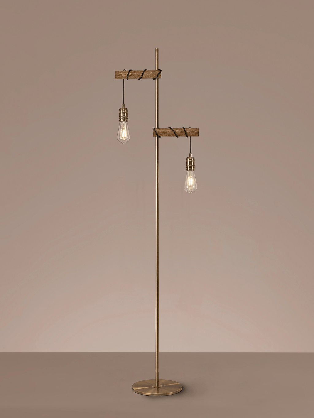 Luminosity Designs - Hamlet Rustic Floor Lamp - Luminosity Designs Ltd