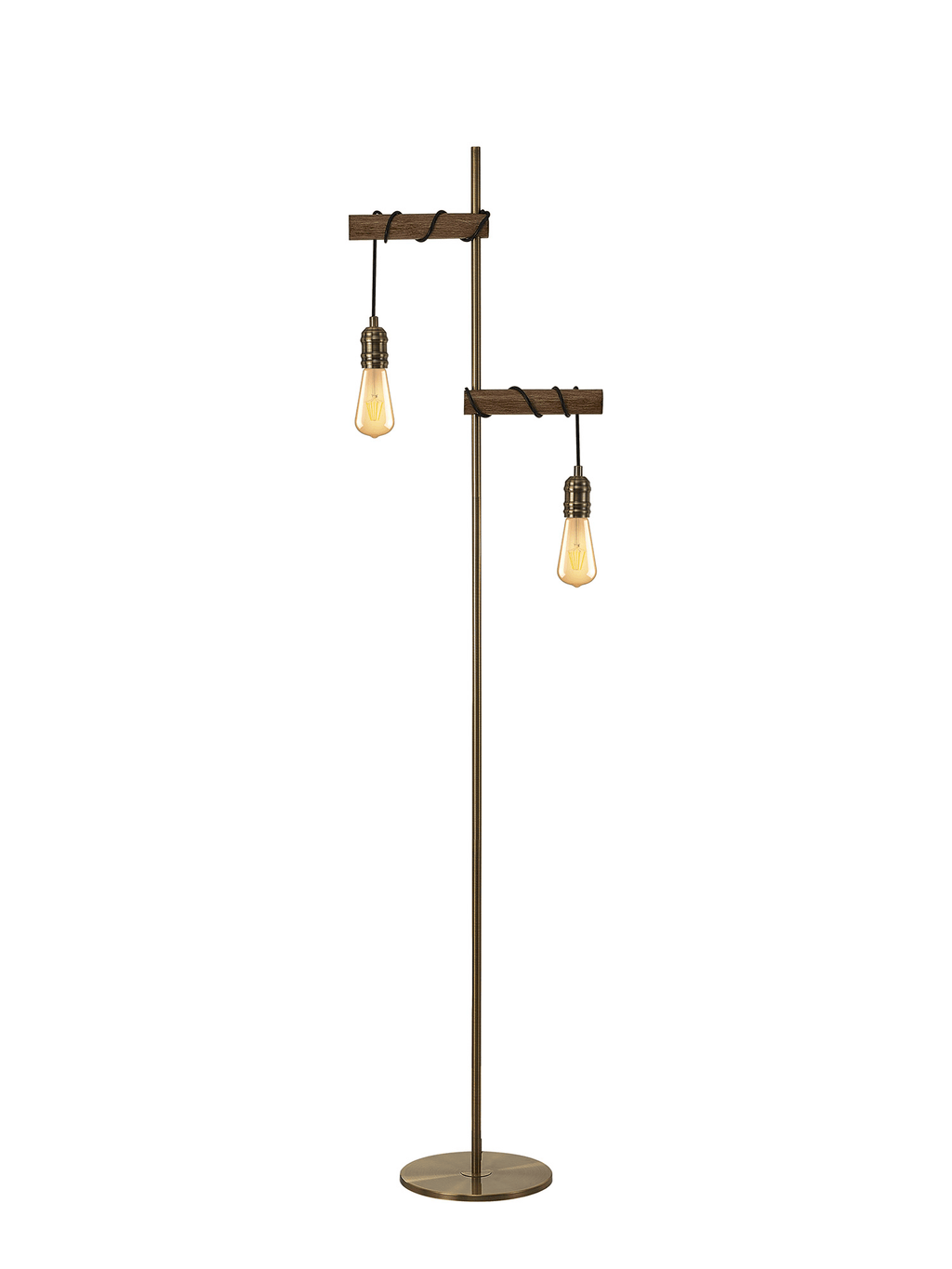 Luminosity Designs - Hamlet Rustic Floor Lamp - Luminosity Designs Ltd