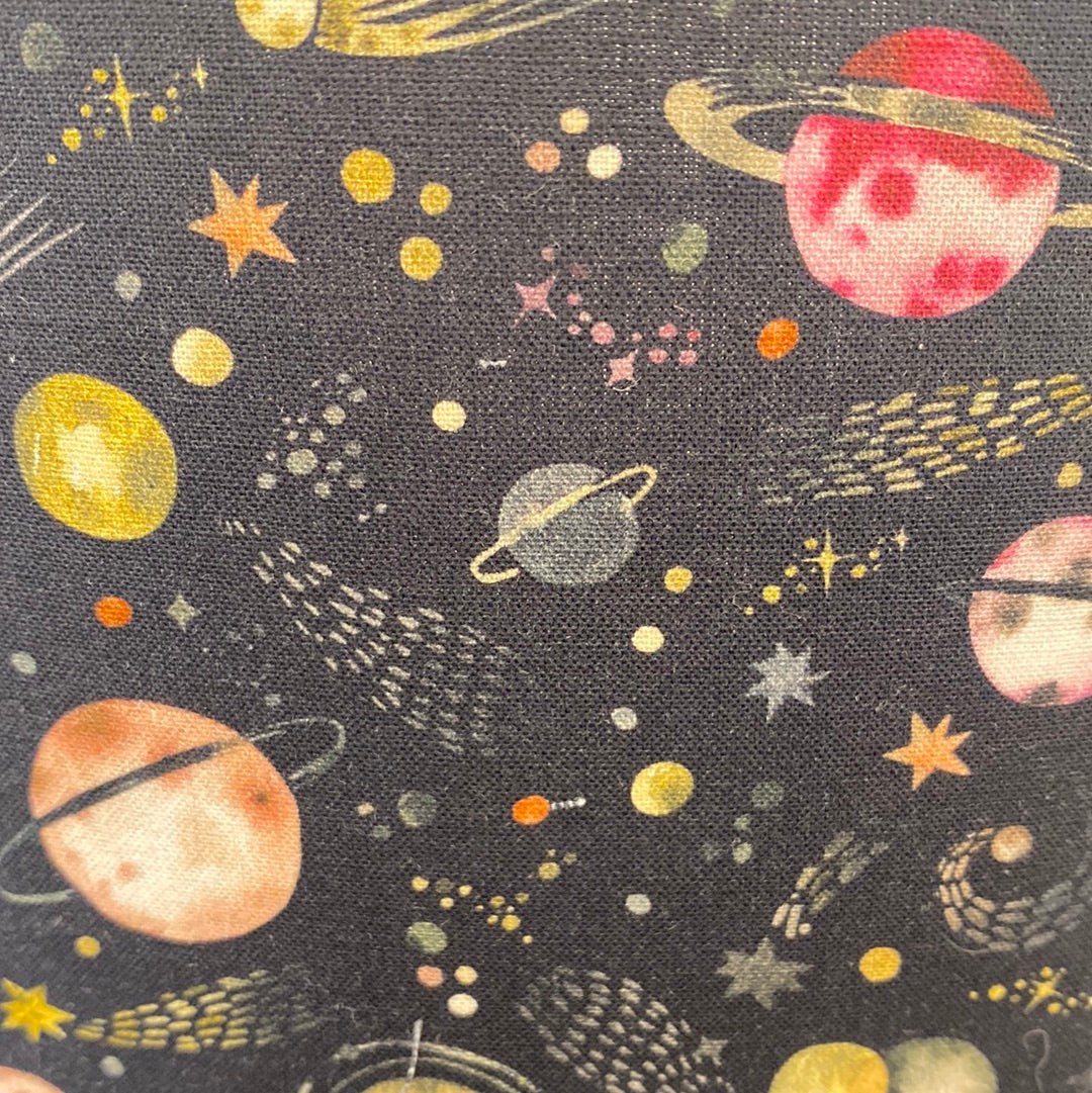 Luminosity Designs - Hand Crafted Drum Lampshade - Planets - Luminosity Designs Ltd