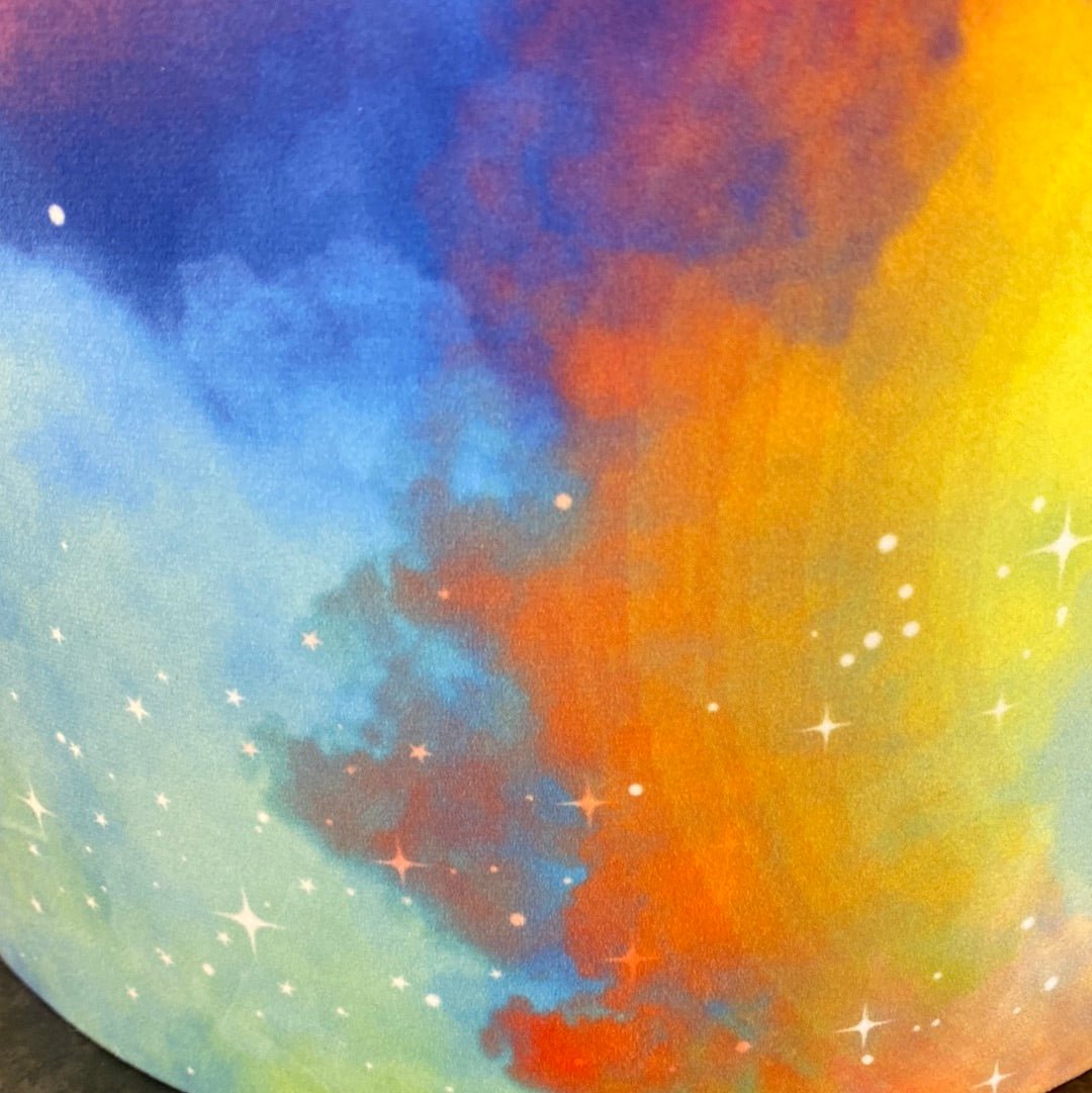 Luminosity Designs - Hand Crafted Drum Table Lampshade - Aurora - Luminosity Designs Ltd