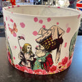 Luminosity Designs - Hand Crafted Drum Table Lampshade - Wonderland Pink Roses - Luminosity Designs Ltd