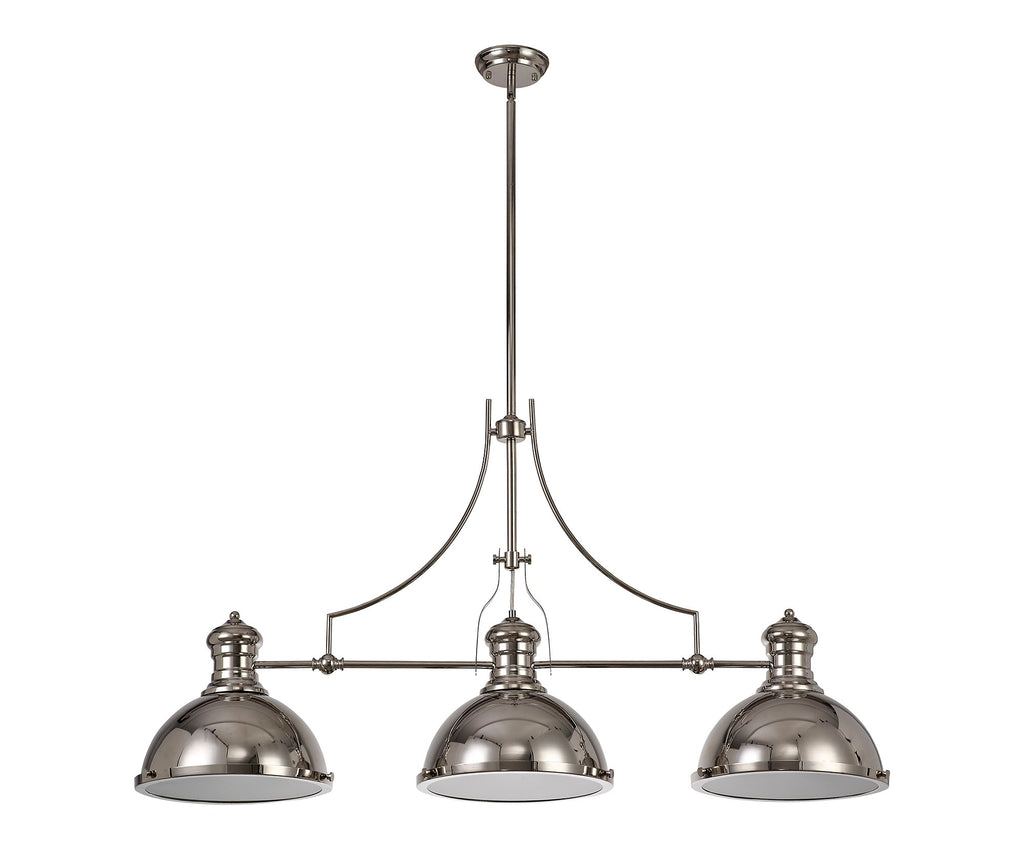 Luminosity Designs - Hanger Bar Pendant with Metal Shades - Luminosity Designs Ltd