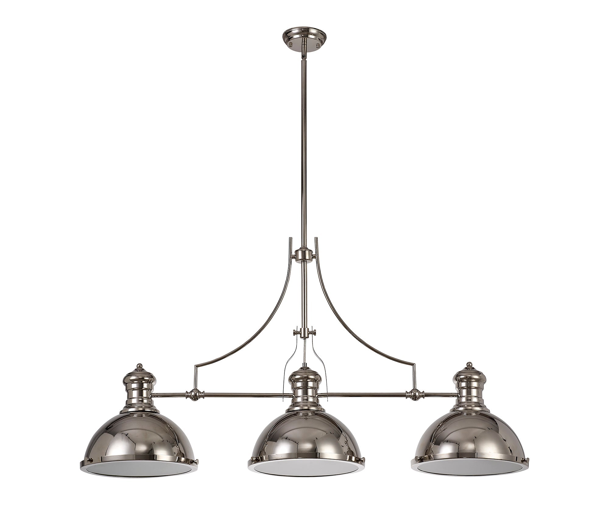 Luminosity Designs - Hanger Bar Pendant with Metal Shades - Luminosity Designs Ltd