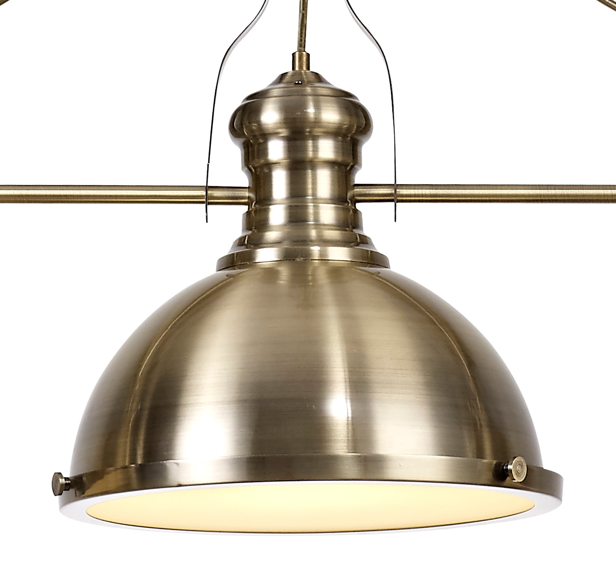 Luminosity Designs - Hanger Bar Pendant with Metal Shades - Luminosity Designs Ltd