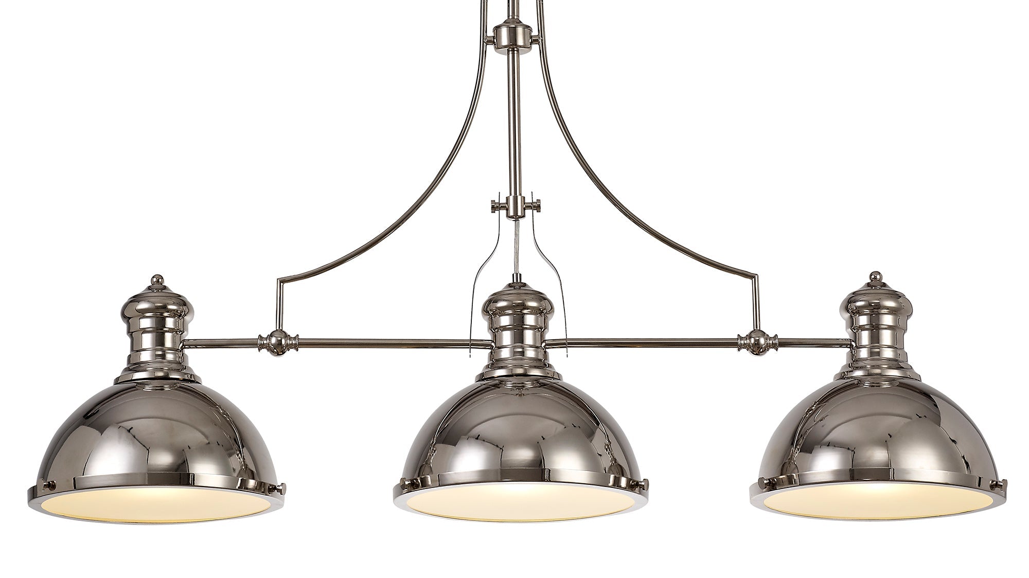 Luminosity Designs - Hanger Bar Pendant with Metal Shades - Luminosity Designs Ltd