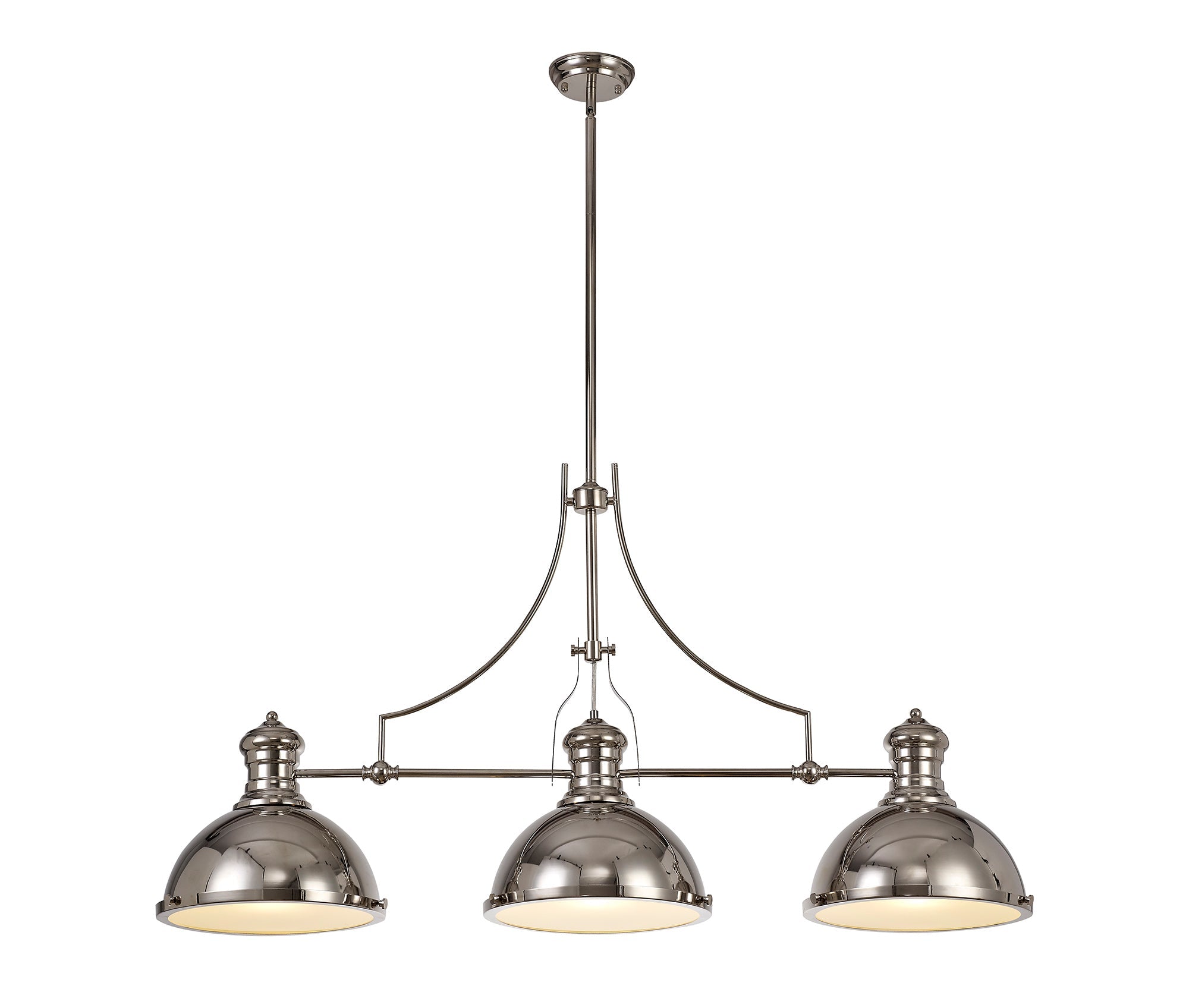 Luminosity Designs - Hanger Bar Pendant with Metal Shades - Luminosity Designs Ltd