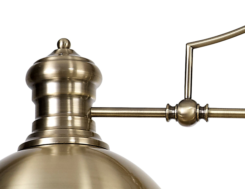 Luminosity Designs - Hanger Bar Pendant with Metal Shades - Luminosity Designs Ltd