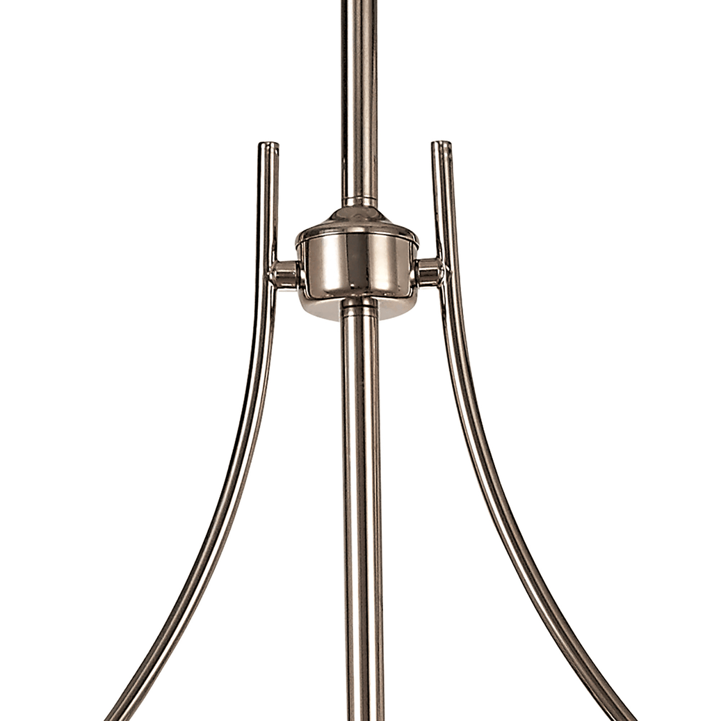 Luminosity Designs - Hanger Bar Pendant with Tiffany Chamber Shades - Luminosity Designs Ltd