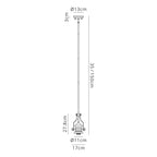 Luminosity Designs - Hanger Single Pendant (FRAME ONLY) - Luminosity Designs Ltd