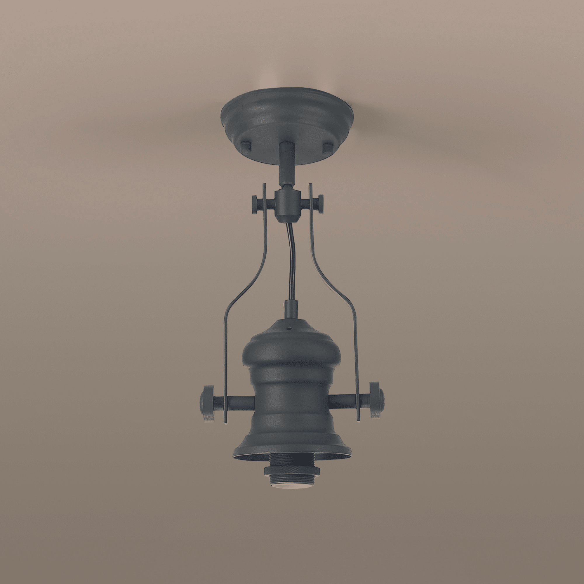 Luminosity Designs - Hanger Single Pendant (FRAME ONLY) - Luminosity Designs Ltd