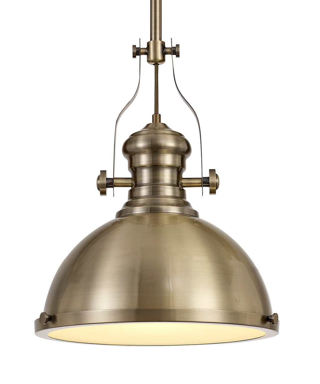 Luminosity Designs - Hanger Single Pendant with Metal Shade - Luminosity Designs Ltd