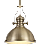 Luminosity Designs - Hanger Single Pendant with Metal Shade - Luminosity Designs Ltd
