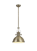 Luminosity Designs - Hanger Single Pendant with Metal Shade - Luminosity Designs Ltd