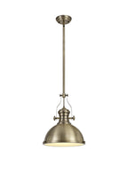Luminosity Designs - Hanger Single Pendant with Metal Shade - Luminosity Designs Ltd