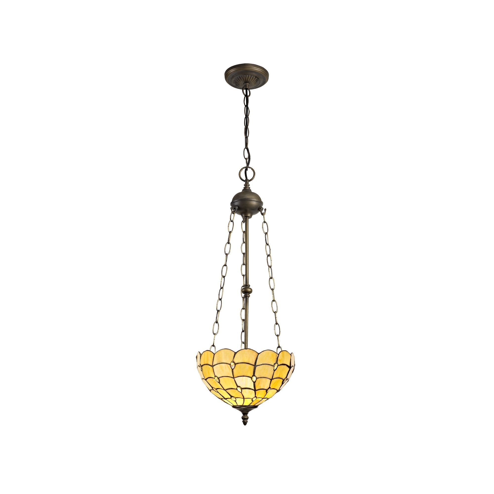 Luminosity Designs - Helena Tiffany Chandelier Pendant Light - Luminosity Designs Ltd