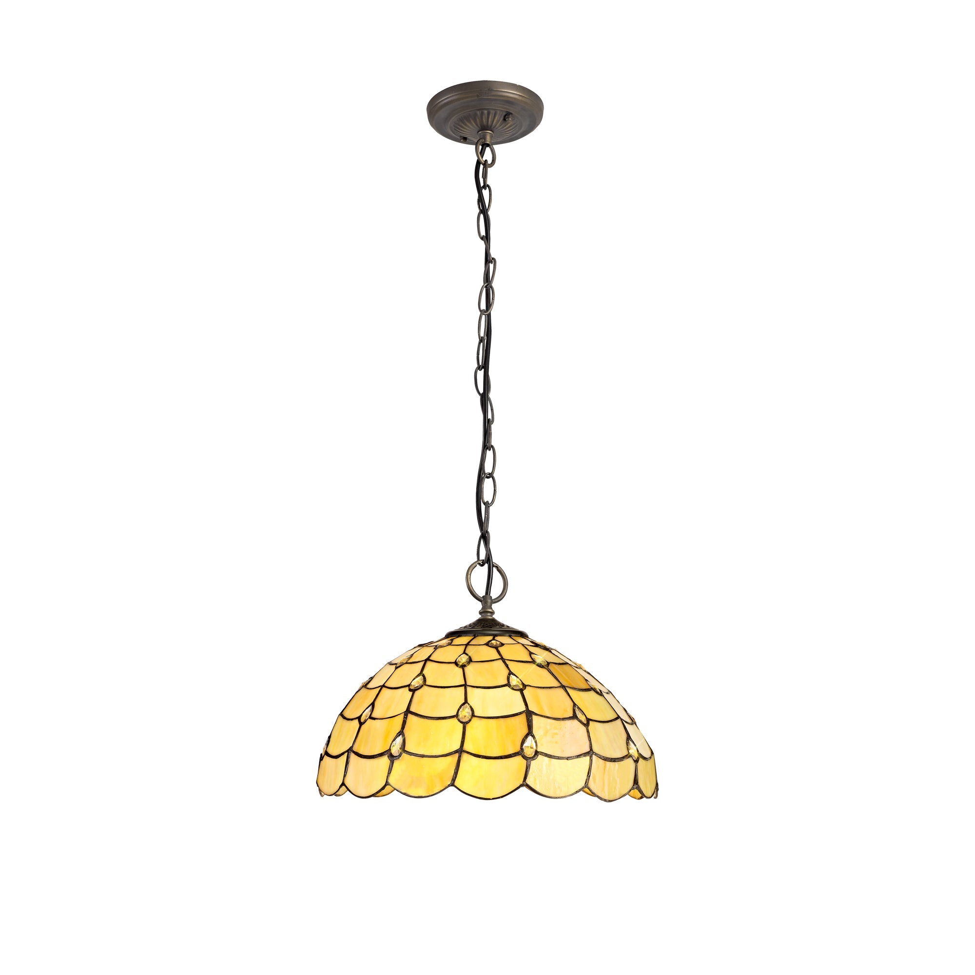 Luminosity Designs - Helena Tiffany Downlight Pendant - Luminosity Designs Ltd