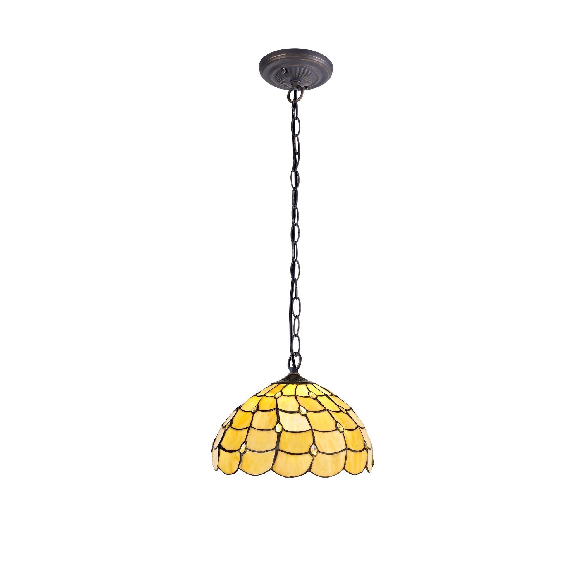 Luminosity Designs - Helena Tiffany Downlight Pendant - Luminosity Designs Ltd