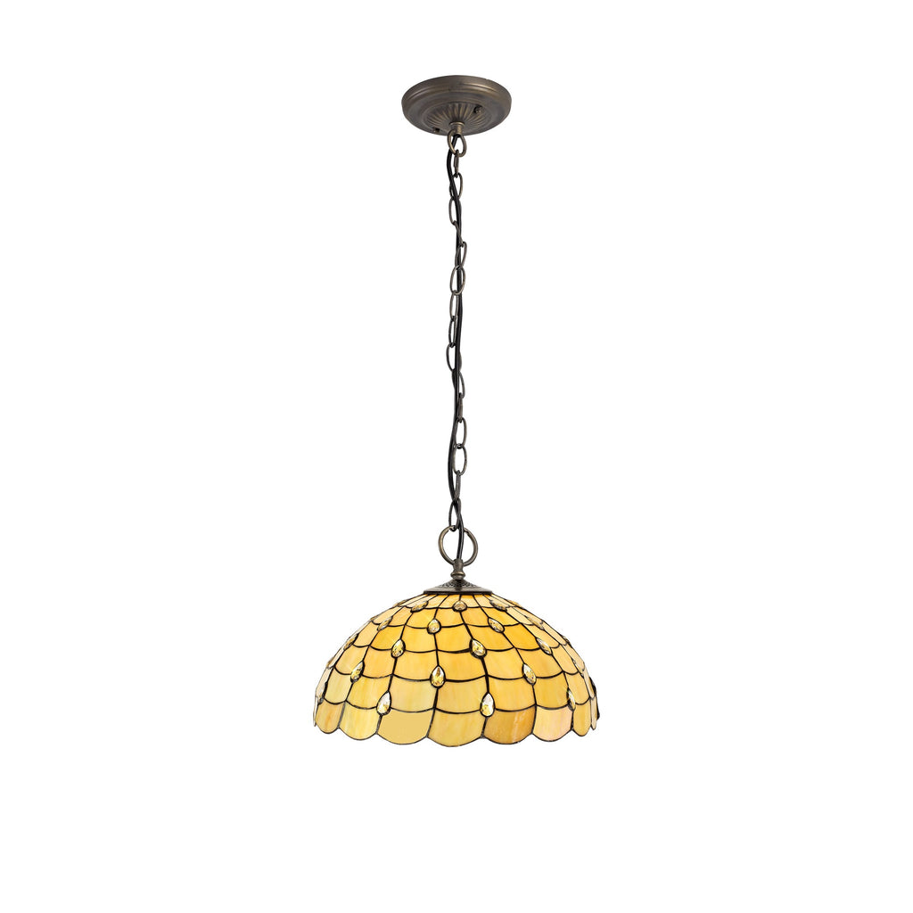 Luminosity Designs - Helena Tiffany Downlight Pendant - Luminosity Designs Ltd