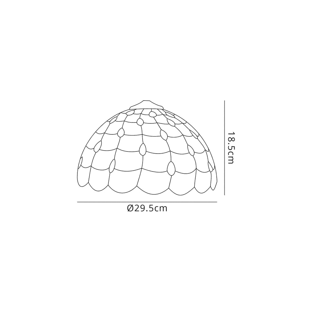 Luminosity Designs - Helena Tiffany Shade - Luminosity Designs Ltd