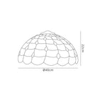 Luminosity Designs - Helena Tiffany Shade - Luminosity Designs Ltd