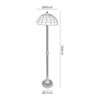 Luminosity Designs - Helena Tiffany Style Floor Lamp - Luminosity Designs Ltd