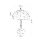 Luminosity Designs - Helena Tiffany Table Lamp - Luminosity Designs Ltd