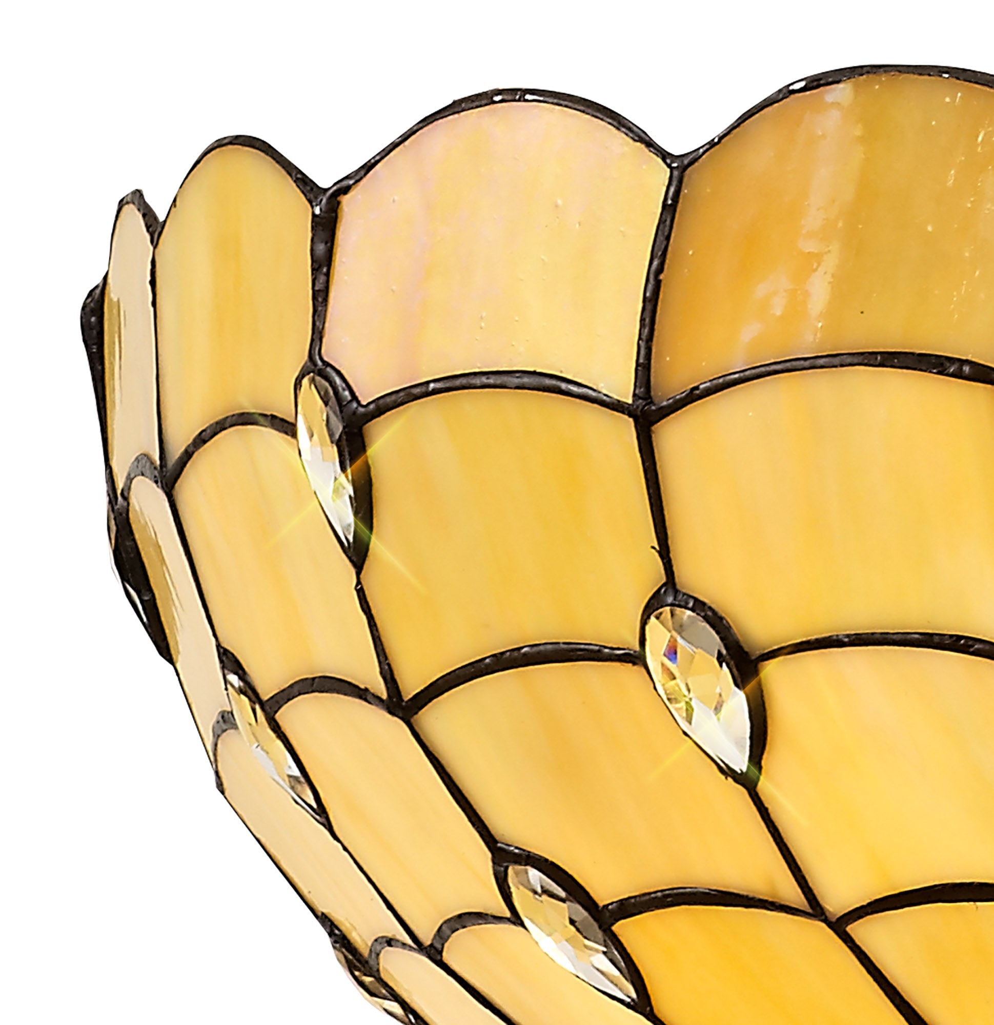 Luminosity Designs - Helena Tiffany Uplighter - Luminosity Designs Ltd
