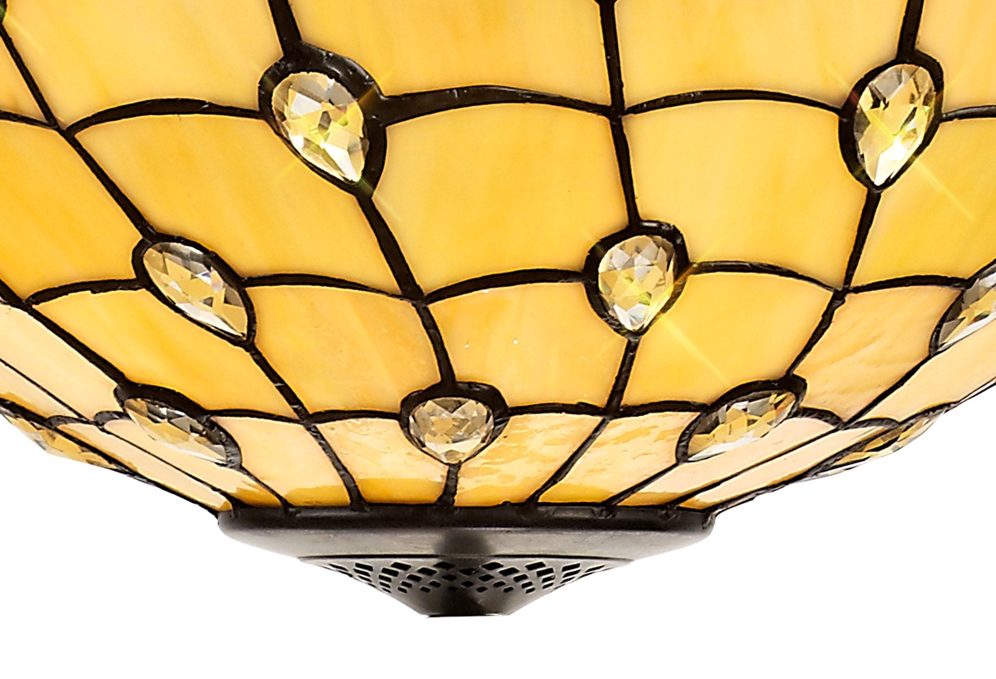 Luminosity Designs - Helena Tiffany Uplighter - Luminosity Designs Ltd
