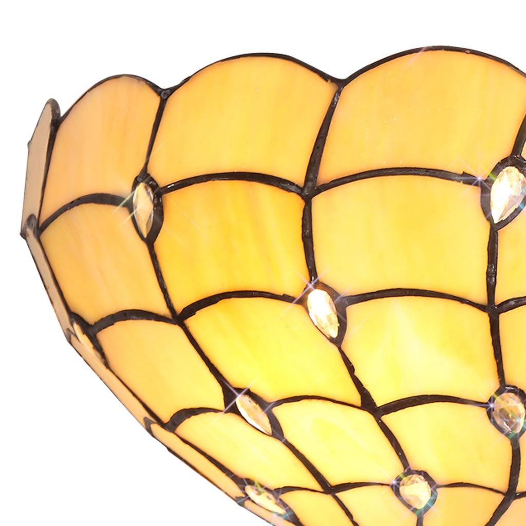 Luminosity Designs - Helena Tiffany Wall Lamp - Luminosity Designs Ltd