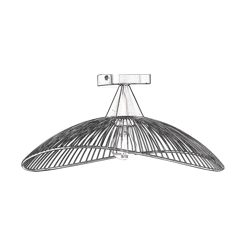 Oaks Lighting - Helios Wire Single Pendant Light - Luminosity Designs Ltd