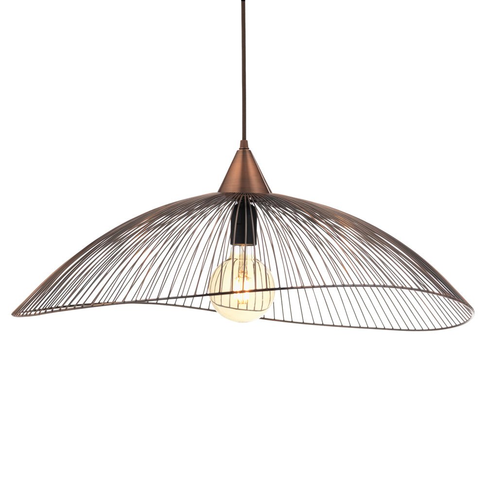 Oaks Lighting - Helios Wire Single Pendant Light - Luminosity Designs Ltd