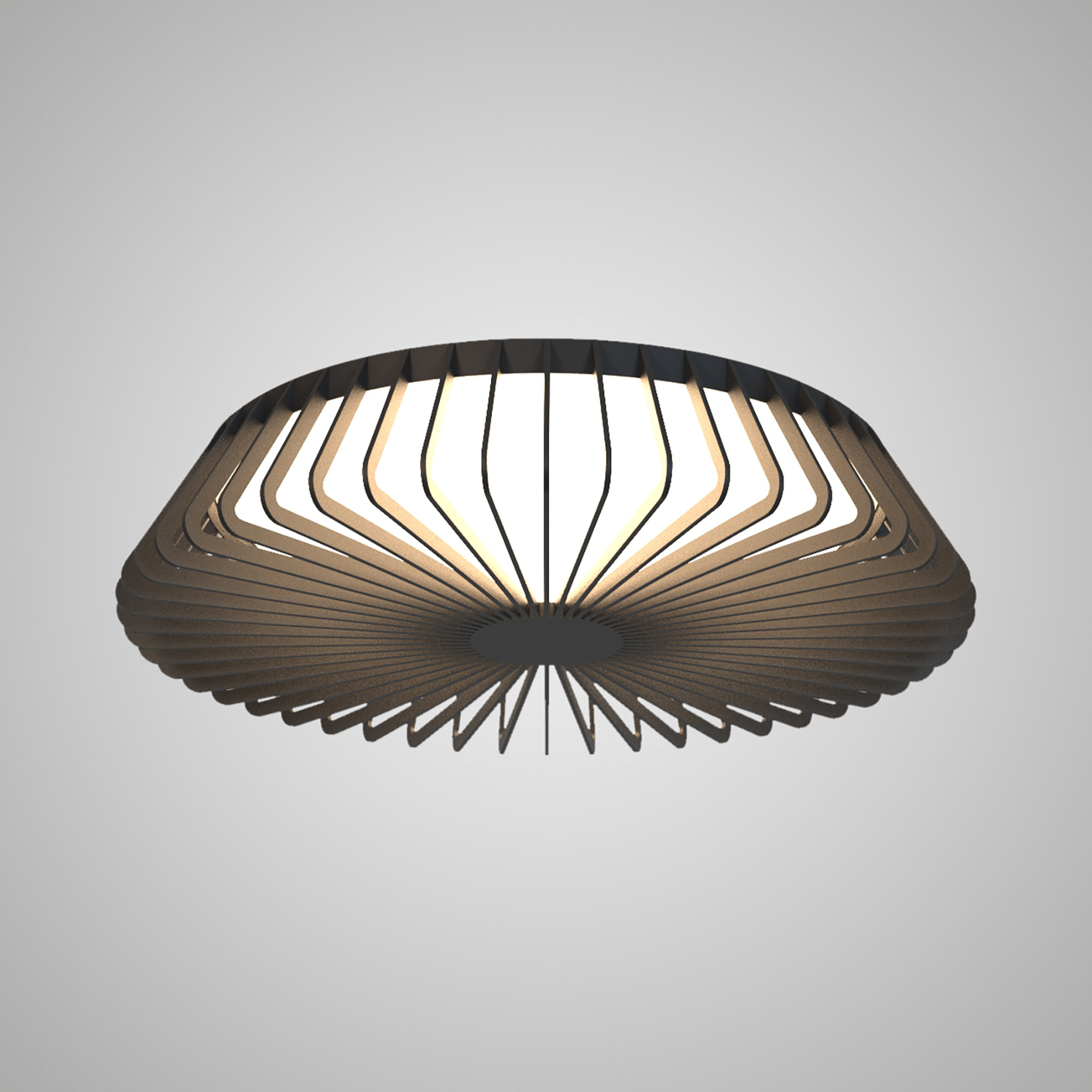 Mantra - Himalaya LED Dimmable Ceiling Light - Remote Control - Luminosity Designs Ltd