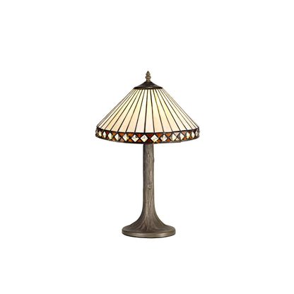 Alfred Tiffany Style Table Lamp