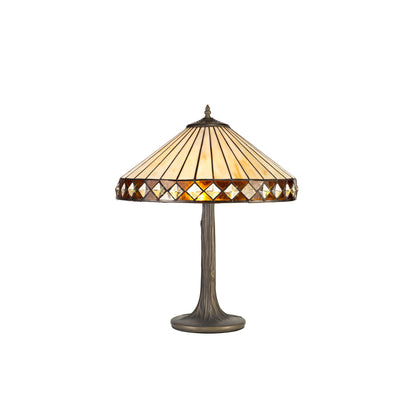 Alfred Tiffany Style Table Lamp