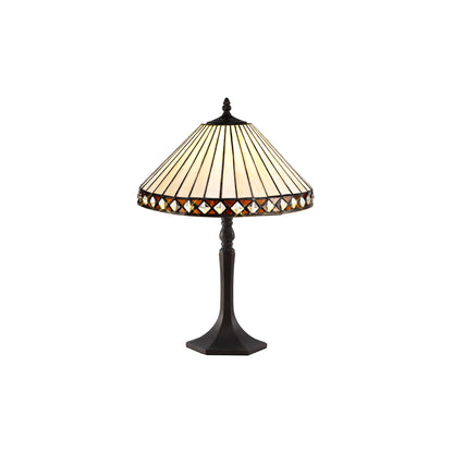 Alfred Tiffany Style Table Lamp