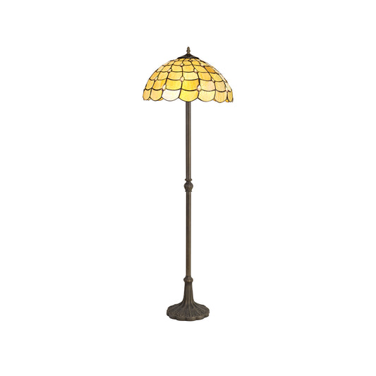 Helena Tiffany Style Floor Lamp