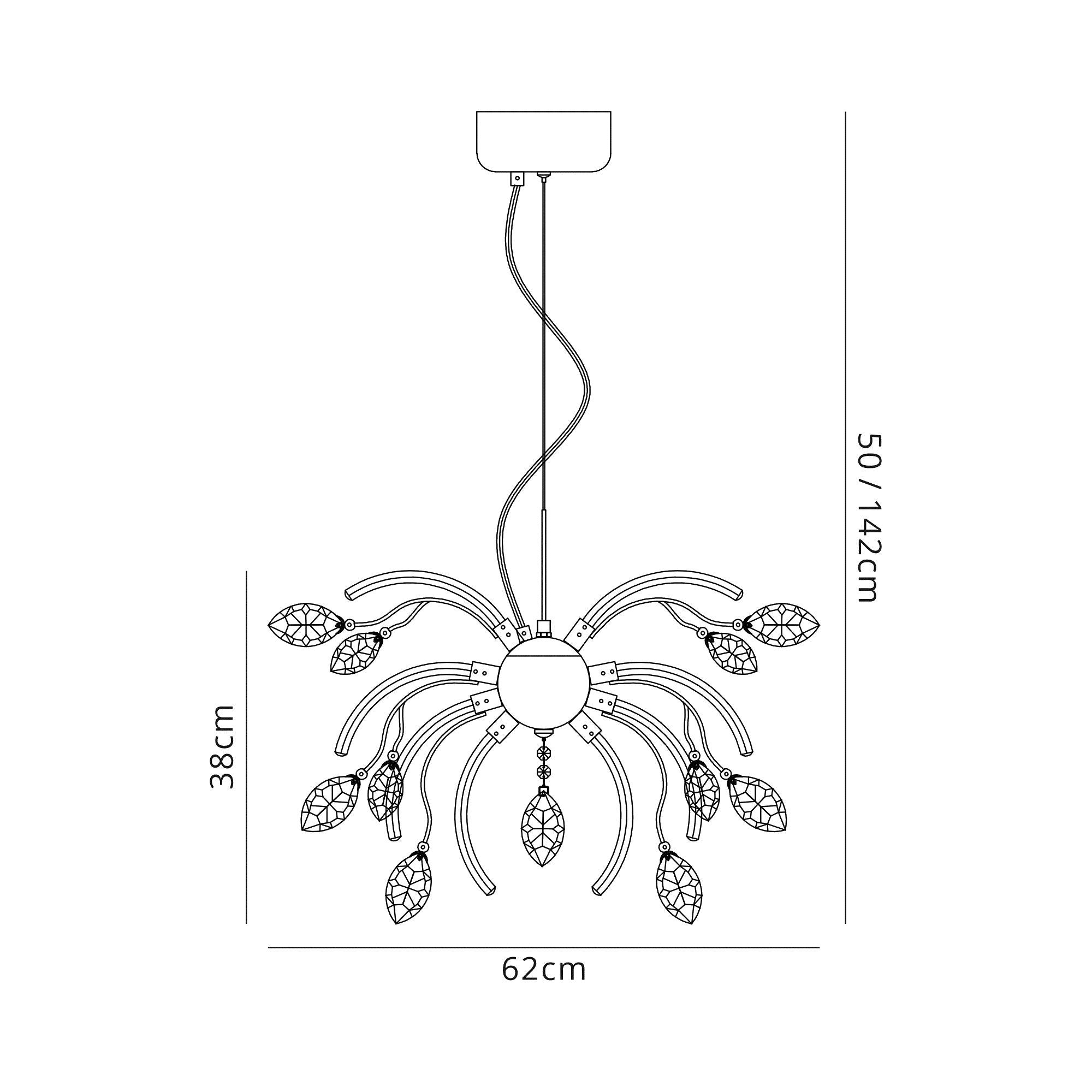 Luminosity Designs - Honeysuckle Pendant Light - Luminosity Designs Ltd