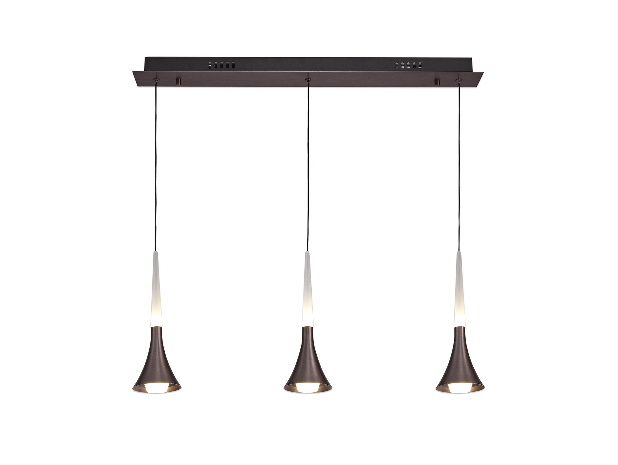 Luminosity Designs - Horn Multi Light Pendant Bar - Luminosity Designs Ltd