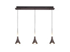 Luminosity Designs - Horn Multi Light Pendant Bar - Luminosity Designs Ltd