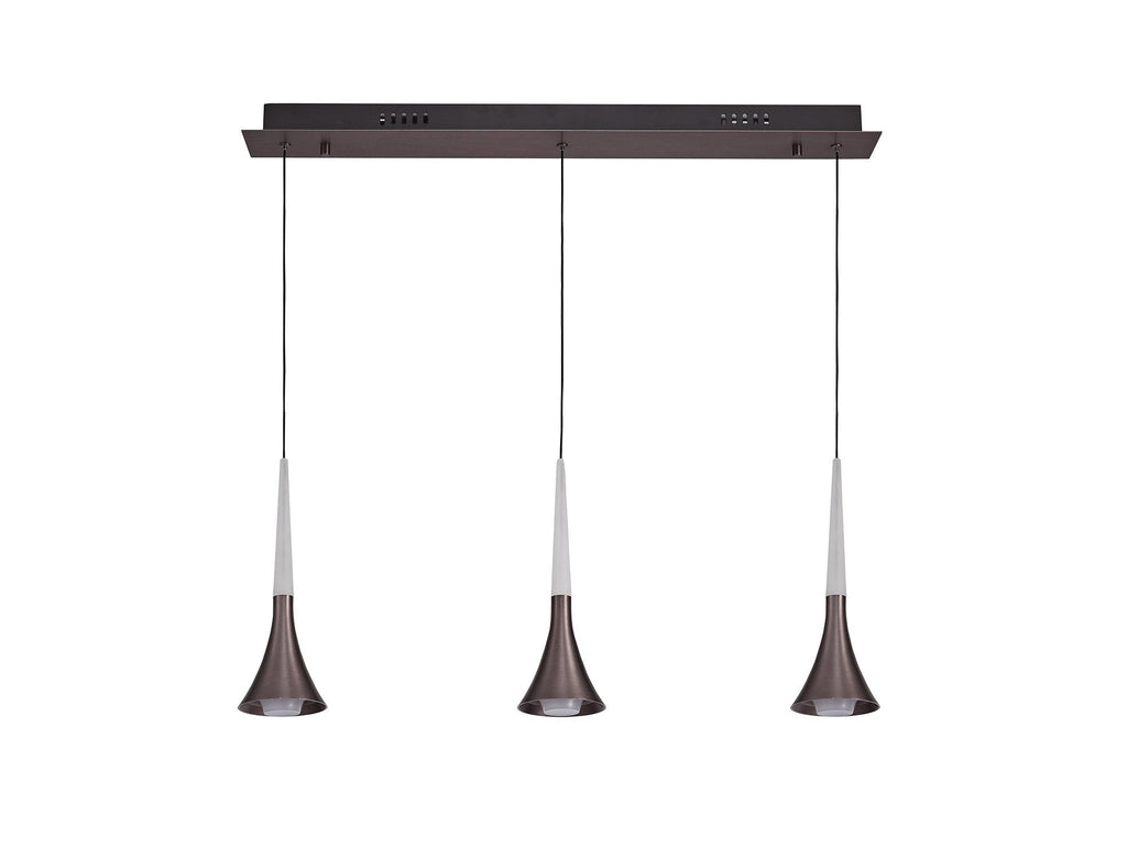 Luminosity Designs - Horn Multi Light Pendant Bar - Luminosity Designs Ltd
