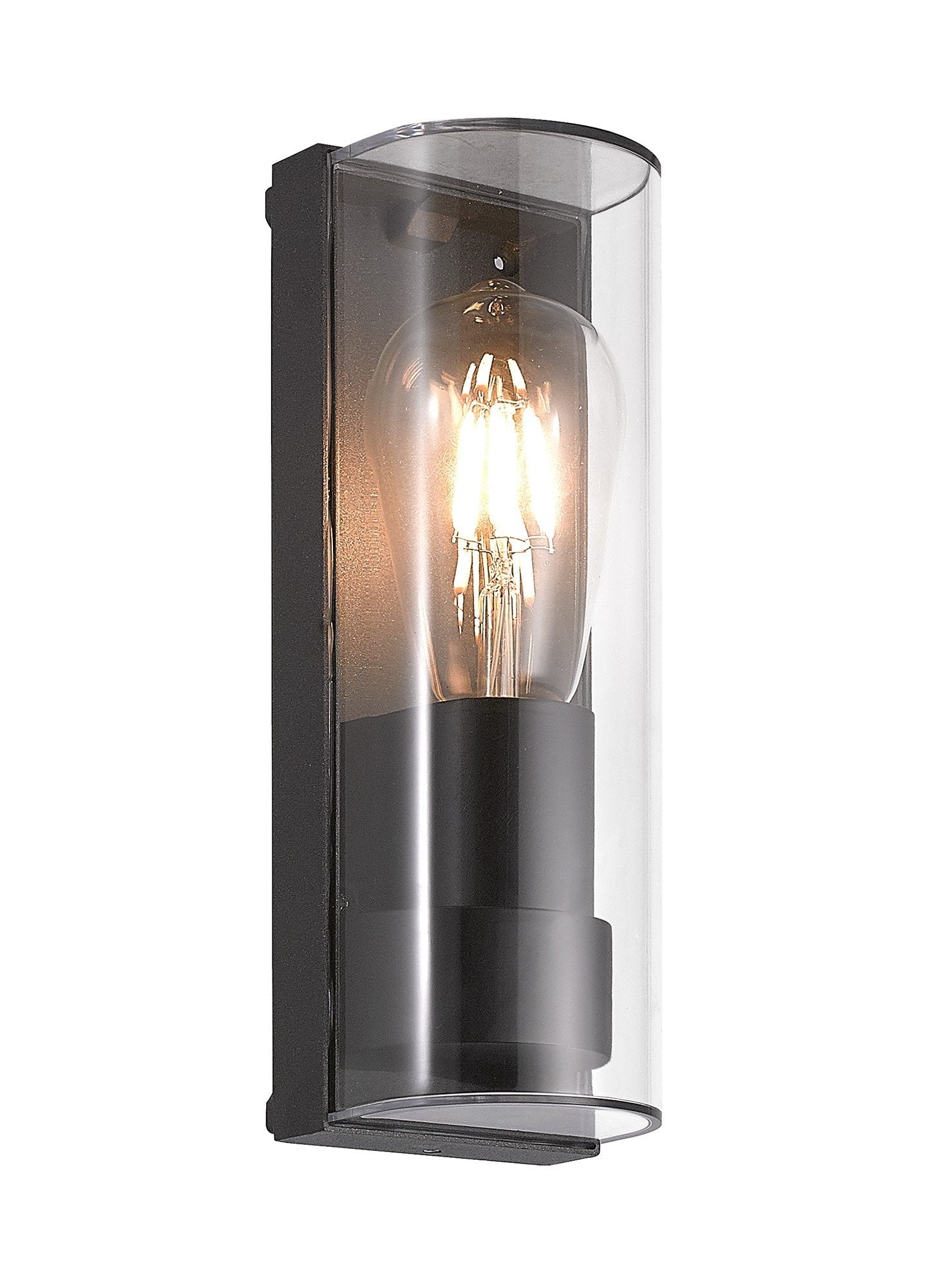 Flush wall store light outdoor